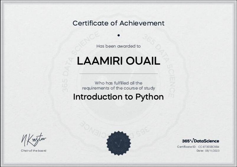 Introduction to Python