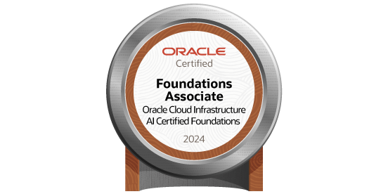 Oracle Cloud Infrastructure 2024 AI Foundations Associate (1Z0-1122-24)